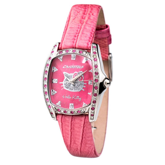 Reloj de cuero multicolor Chronotech
