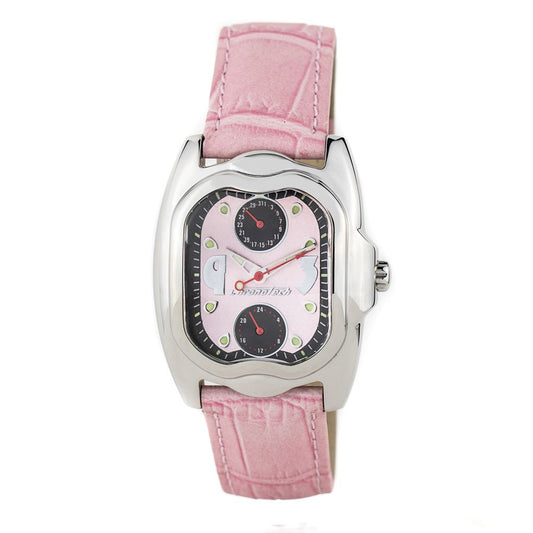 Reloj de cuero multicolor Chronotech
