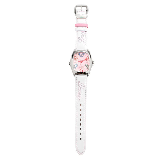 Reloj de cuero multicolor Chronotech
