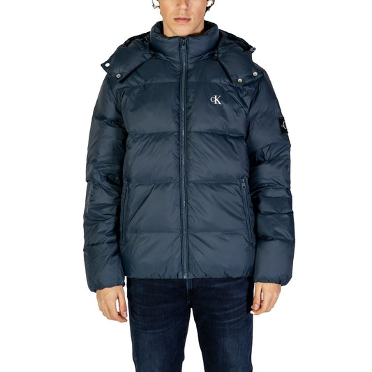 Chaqueta de poliamida azul de Calvin Klein Jeans