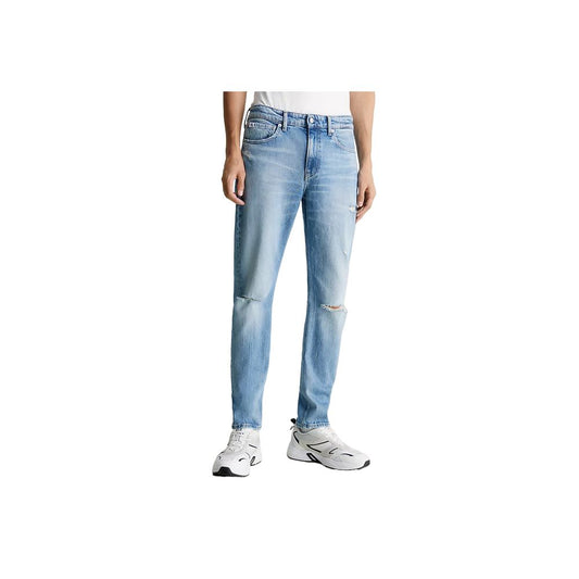 Vaqueros y pantalón de algodón orgánico azul de Calvin Klein Jeans