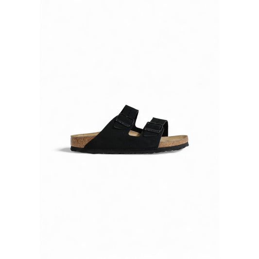 Birkenstock Black Suede Leather Sandal