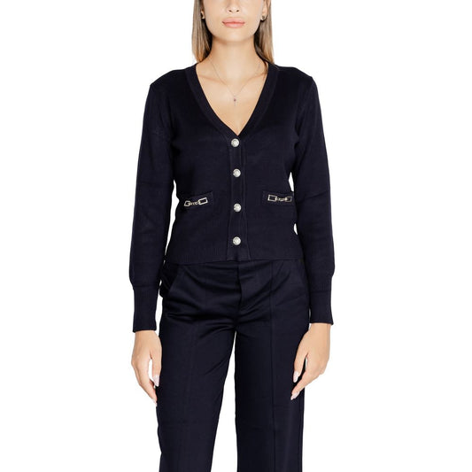 Cardigan Morgan De Toi in viscosa blu