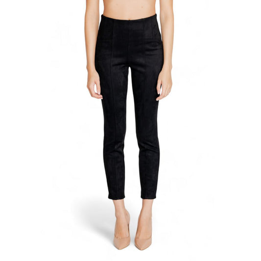 Jeans e pantaloni in poliestere nero Street One