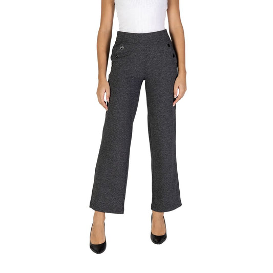 Jeans e pantaloni in poliestere nero Street One
