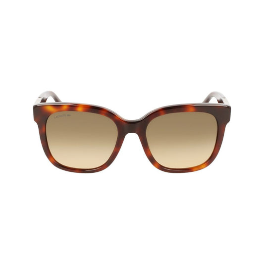 Lacoste Brown Haircalf Sunglasses