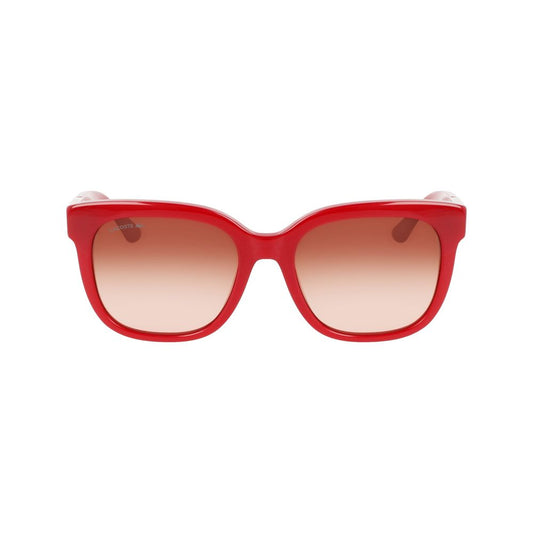 Lacoste Red Haircalf Sunglasses