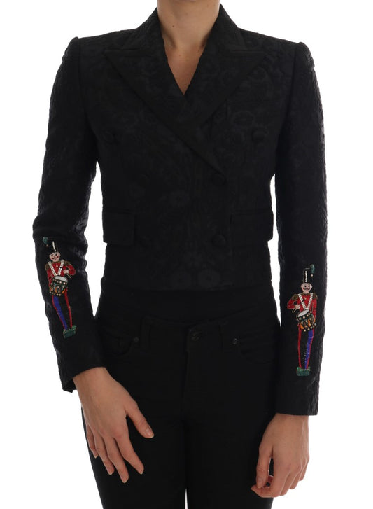Giacca blazer in cristallo floreale incantato Dolce &amp; Gabbana