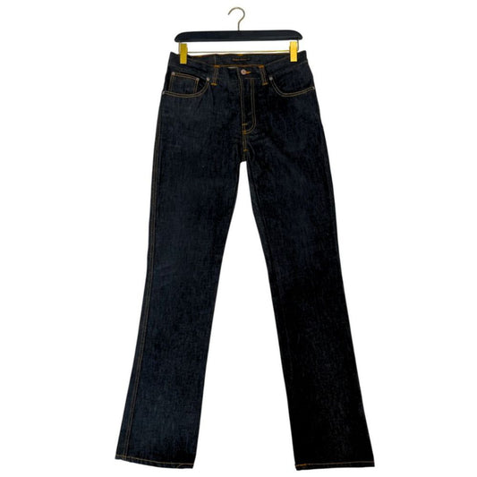 Jeans da uomo in cotone nero Nudie Jeans