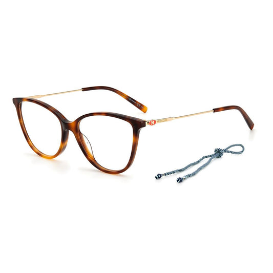 Monturas de acetato marrón M Missoni