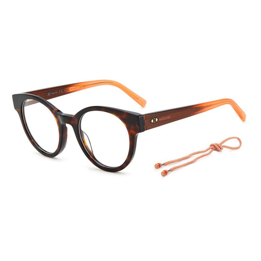 Monturas de acetato marrón M Missoni