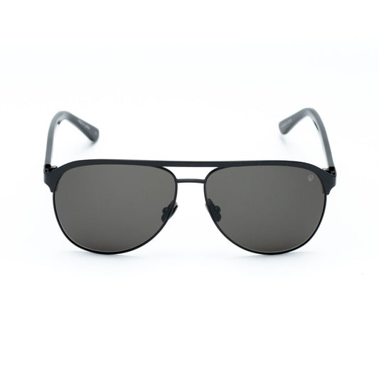 Gafas de sol Belstaff de pelo de becerro negro