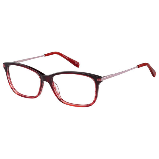Monturas de acetato rojo Pierre Cardin