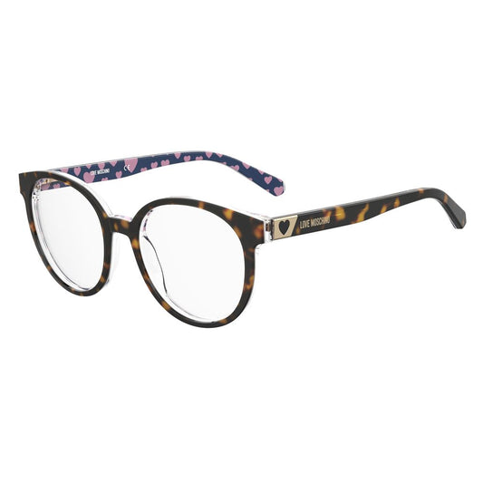 Love Moschino Bicolor Haircalf Frames