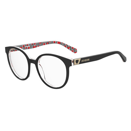 Love Moschino Black Haircalf Frames