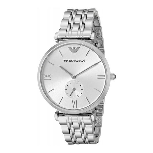 Reloj Armani de acero plateado