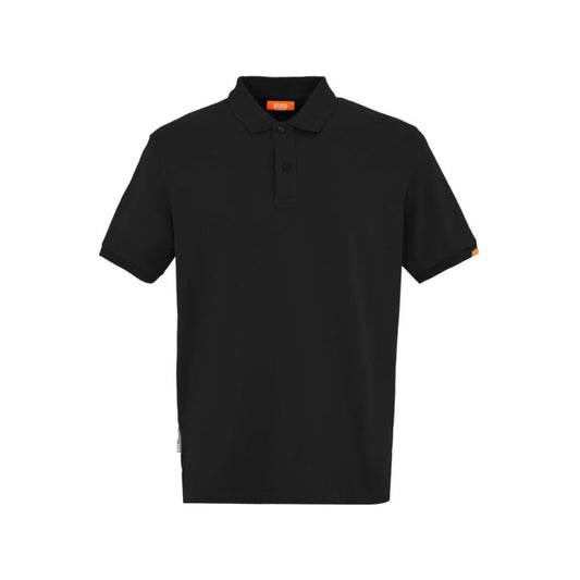 Polo in cotone nero Suns