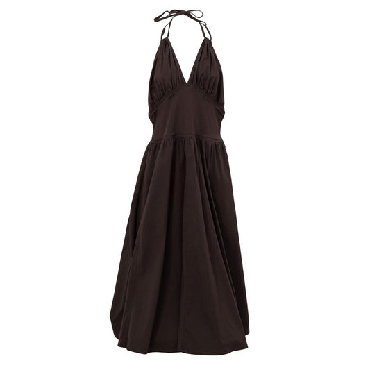 Bottega Veneta Brown Cotton Long