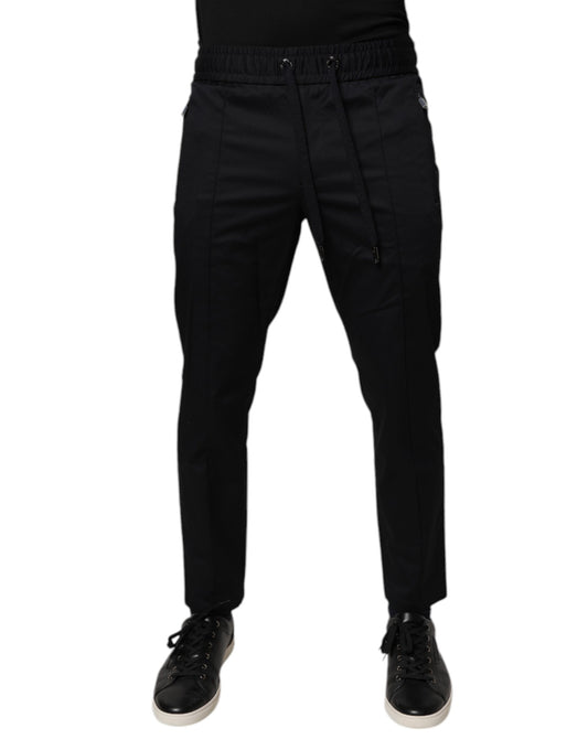 Pantalones deportivos Dolce &amp; Gabbana de algodón azul oscuro para hombre