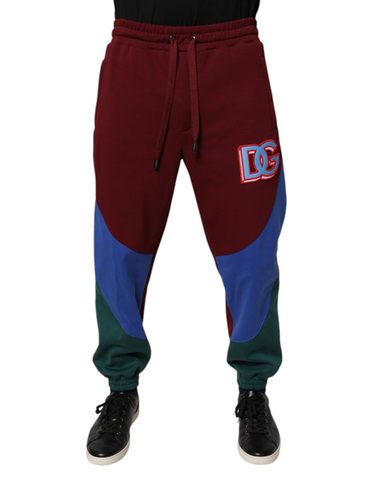 Pantalones deportivos Dolce &amp; Gabbana de algodón multicolor para hombre