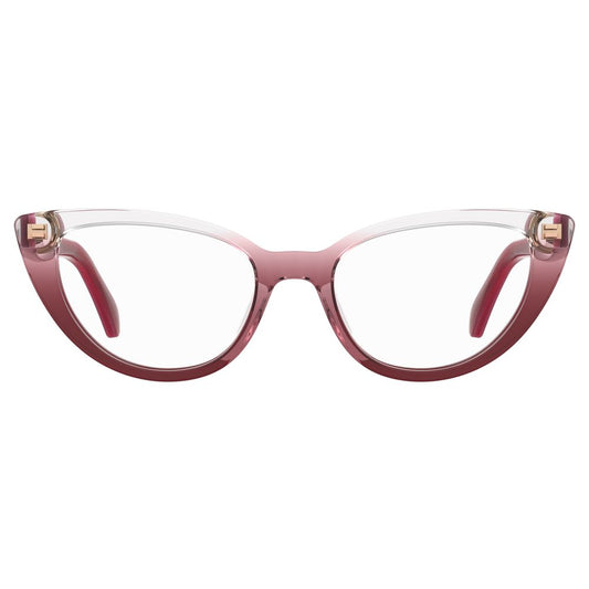 Moschino Red Haircalf Frames