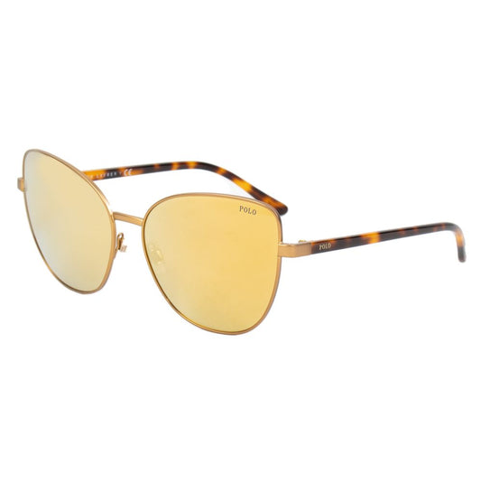 Gafas de sol de metal marrón Polo Ralph Lauren