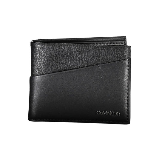 Cartera de poliéster negra para hombre de Calvin Klein