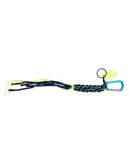 Portachiavi in ​​poliestere con logo DG Dolce &amp; Gabbana Multicolor Tape String