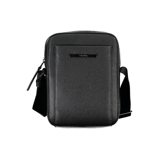 Bolso de hombro elegante negro de Calvin Klein con detalle de logotipo