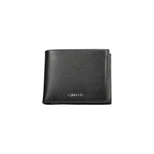 Cartera de poliéster negra para hombre de Calvin Klein