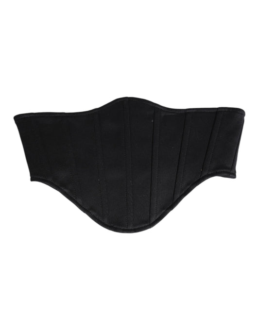Cintura da smoking Dolce &amp; Gabbana in cotone nero