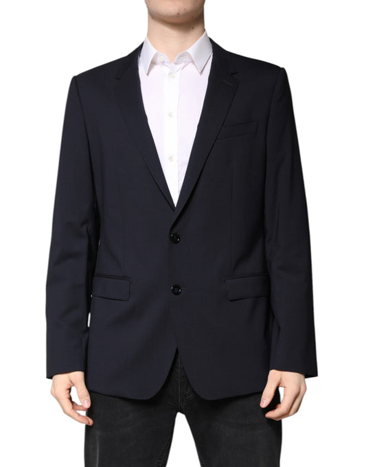 Blazer de botonadura sencilla MARTINI negro de Dolce &amp; Gabbana