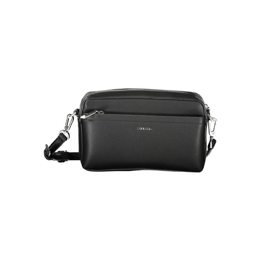 Bolso de mano Calvin Klein de poliéster negro para mujer