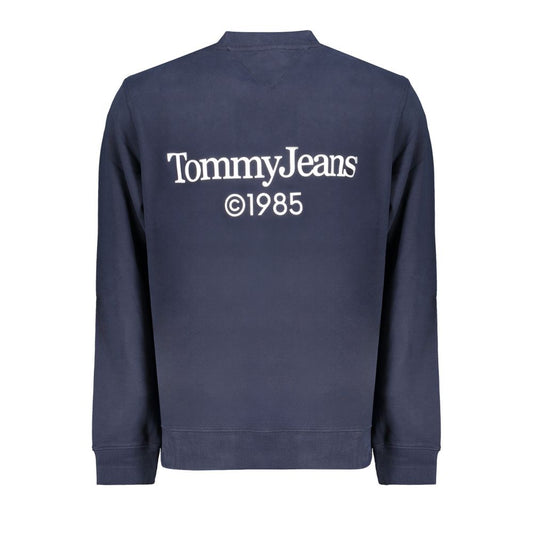 Suéter de algodón azul Tommy Hilfiger