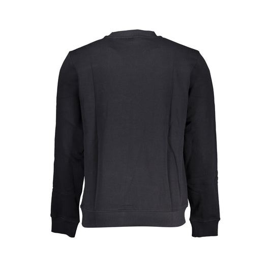 Sudadera elegante de cuello redondo y manga larga negra de Napapijri