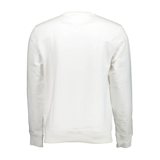 Maglione da uomo in cotone bianco Tommy Hilfiger
