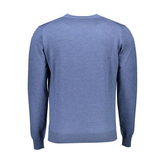 Suéter de lana azul para hombre de Harmont &amp; Blaine