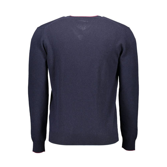 Suéter de lana azul para hombre de Harmont &amp; Blaine