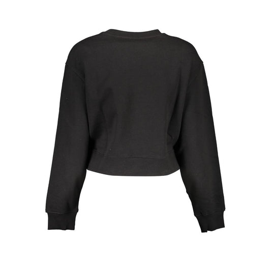 Guess Jeans Black Cotton Women Sweater