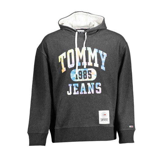 Tommy Hilfiger Black Cotton Men Sweater
