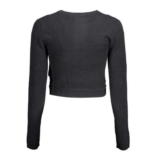 Maglione da donna in lyocell nero Calvin Klein