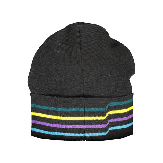 Gorra de lana negra para hombre Harmont &amp; Blaine