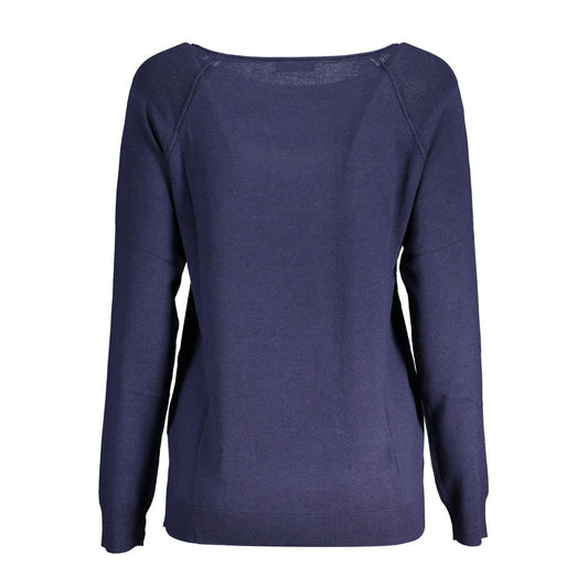 Suéter de viscosa azul para mujer de North Sails