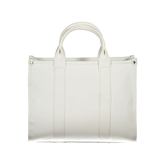 Bolso de mano Mario Valentino de polietileno blanco