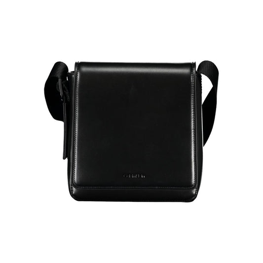 Bolso de hombro elegante negro de Calvin Klein con detalle de logotipo