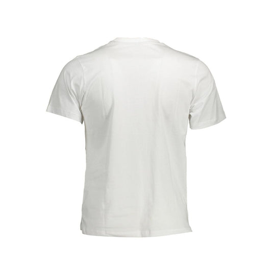 T-shirt da uomo in cotone bianco North Sails