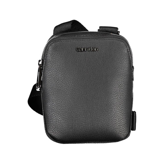 Bolso de hombro elegante negro de Calvin Klein con detalle de logotipo