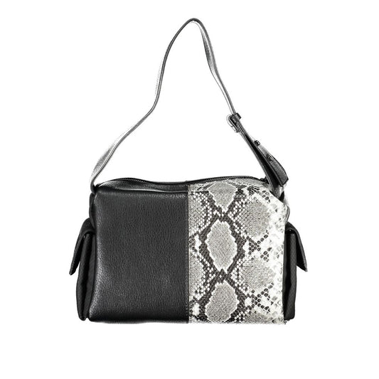 Bolso de polietileno negro Desigual