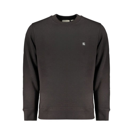 Suéter de algodón negro de Calvin Klein