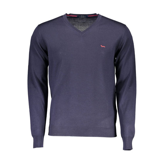 Suéter de lana azul para hombre de Harmont &amp; Blaine
